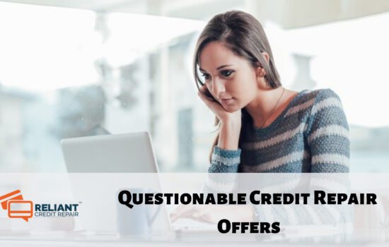 Questionable Credit Repair Offers
