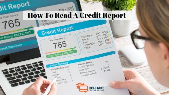 How To Read A Credit Report