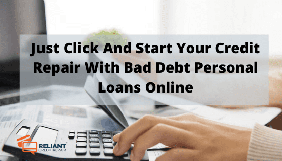 Bad Debt Personal Loans Online